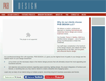 Tablet Screenshot of pkbdesign.com